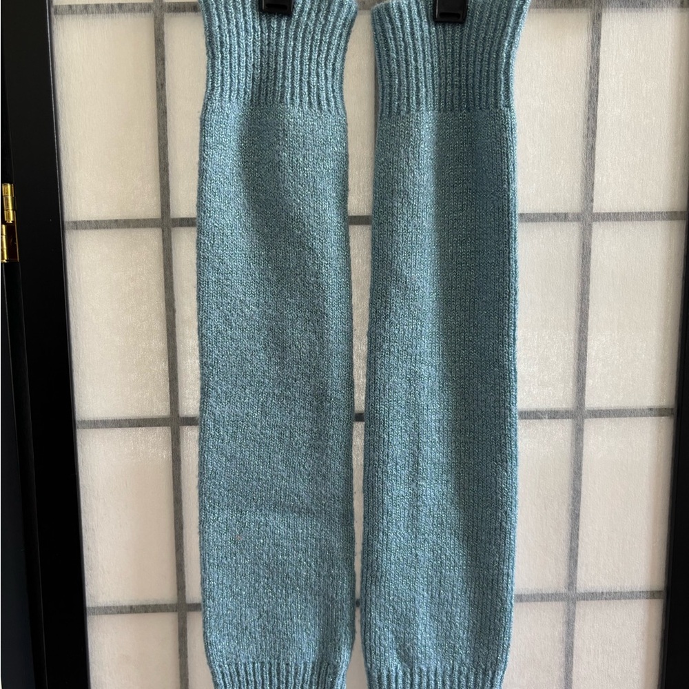 Blue & Purple sparkly Leg Warmers